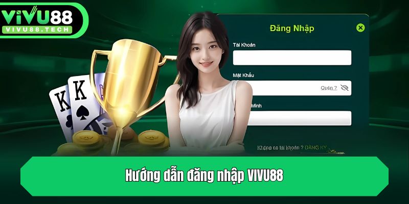 Hướng dẫn đăng nhập VIVU88