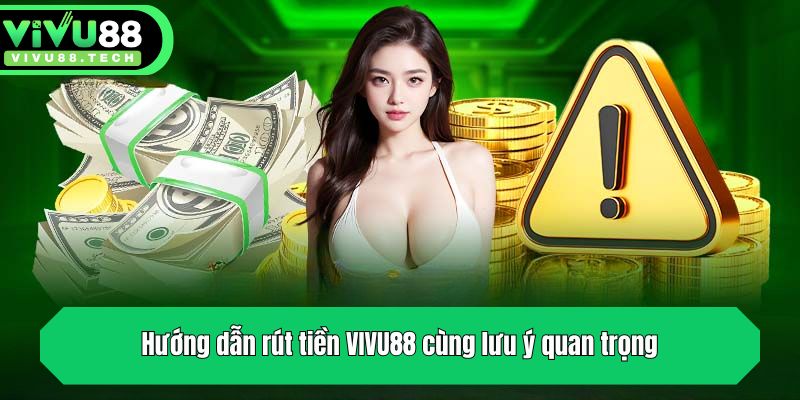 Hướng dẫn rút tiền VIVU88 cùng lưu ý quan trọng