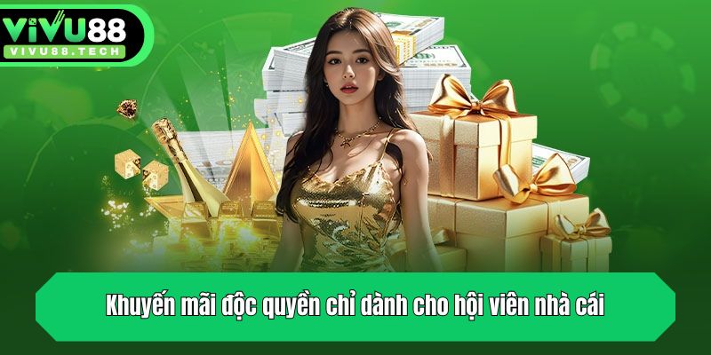Khuyến mãi độc quyền chỉ dành cho hội viên nhà cái